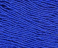1 Hank of 11/0 Opaque Royal Blue Seed Beads